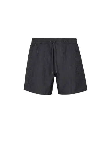 Balmain Monogrammed swim shorts | Thumbnail 1 Balmain Monogrammed swim shorts | Thumbnail 1
