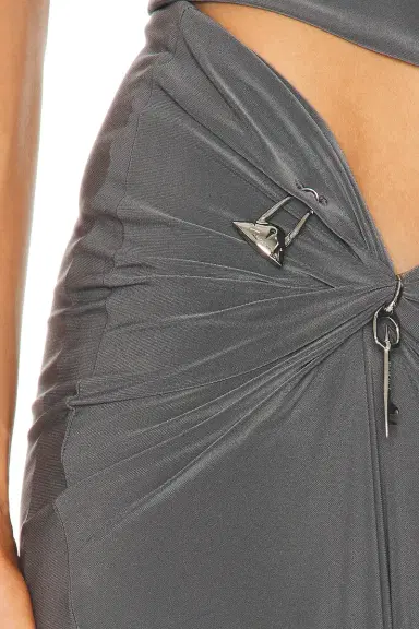 Grace Ling Relic Charms Draped Maxi Skirt | Thumbnail 6 Grace Ling Relic Charms Draped Maxi Skirt | Thumbnail 6