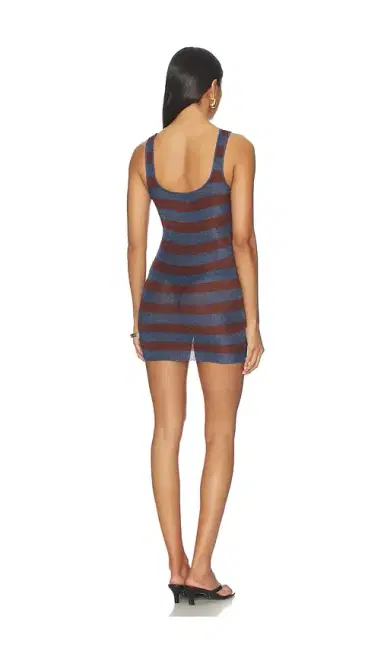 SEROYA Benni Metallic Knit Dress | Thumbnail 3 SEROYA Benni Metallic Knit Dress | Thumbnail 3