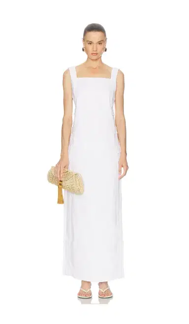 ADRIANA DEGREAS Linen Cage Coverup | Thumbnail 2 ADRIANA DEGREAS Linen Cage Coverup | Thumbnail 2