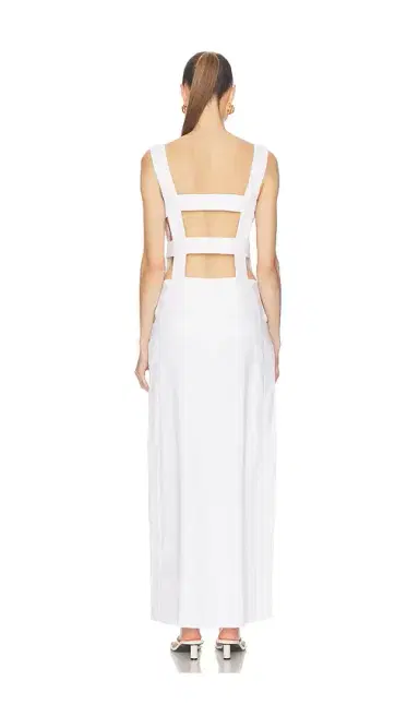 ADRIANA DEGREAS Linen Cage Coverup | Thumbnail 4 ADRIANA DEGREAS Linen Cage Coverup | Thumbnail 4