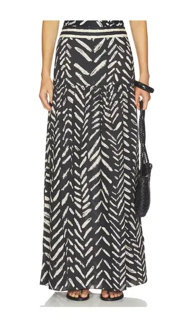 Johanna Ortiz Cotton Rituales Maxi Skirt | Thumbnail 1 Johanna Ortiz Cotton Rituales Maxi Skirt | Thumbnail 1