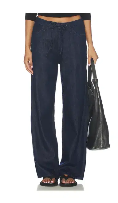 Rag & Bone Phoebe Featherweight Drawstring Wide Jeans | Thumbnail 1 Rag & Bone Phoebe Featherweight Drawstring Wide Jeans | Thumbnail 1