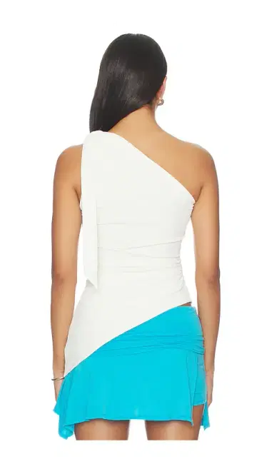 Mimchik One-shoulder Tie Top | Thumbnail 4 Mimchik One-shoulder Tie Top | Thumbnail 4