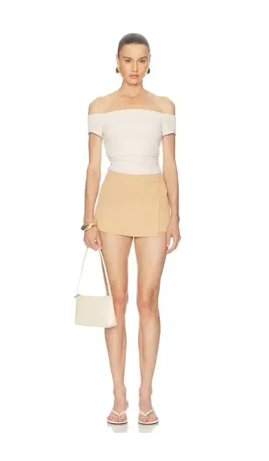 susana monaco Off Shoulder Short Sleeve Top | Thumbnail 4 susana monaco Off Shoulder Short Sleeve Top | Thumbnail 4