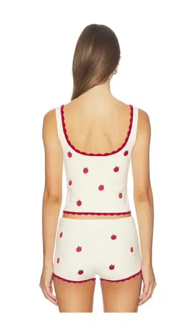 MAJORELLE Emmile Tomato Tank | Thumbnail 3 MAJORELLE Emmile Tomato Tank | Thumbnail 3