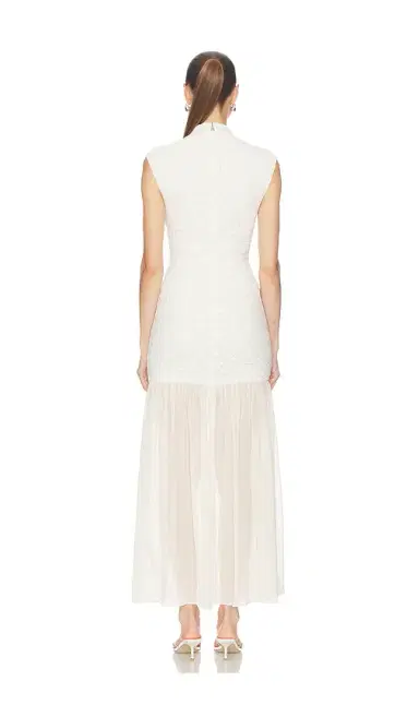 ROTATE Lace Ruched Maxi Dress | Thumbnail 3 ROTATE Lace Ruched Maxi Dress | Thumbnail 3