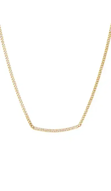 petit moments Pave Bar Necklace | Thumbnail 2 petit moments Pave Bar Necklace | Thumbnail 2