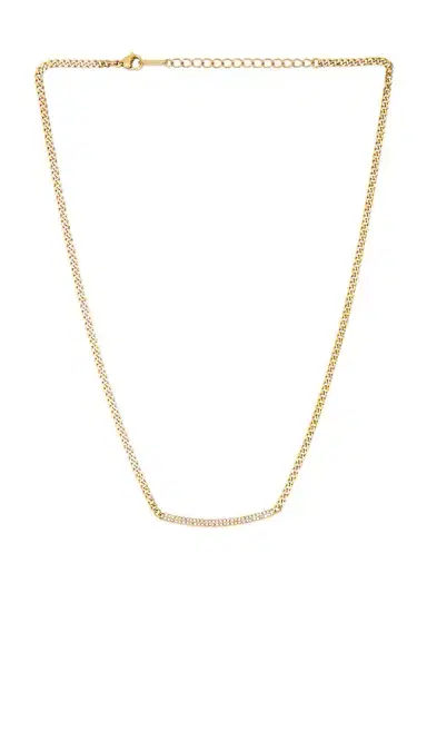 petit moments Pave Bar Necklace | Thumbnail 1 petit moments Pave Bar Necklace | Thumbnail 1