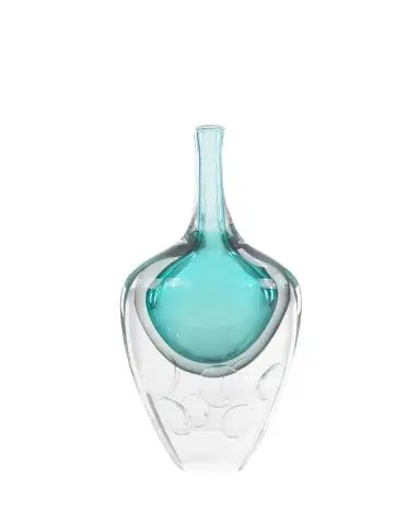 John-Richard Collection Azure Art Glass Vase | Thumbnail 1 John-Richard Collection Azure Art Glass Vase | Thumbnail 1