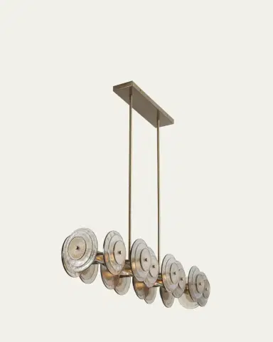 Arteriors Kinlee 51" 12-Light Chandelier | Thumbnail 3 Arteriors Kinlee 51" 12-Light Chandelier | Thumbnail 3