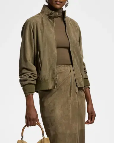 Ralph Lauren Collection Catia Rib-Knit Stretch Silk Mockneck Top | Thumbnail 7 Ralph Lauren Collection Catia Rib-Knit Stretch Silk Mockneck Top | Thumbnail 7
