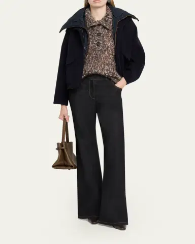 Brunello Cucinelli Winter Crochet Mohair Sweater | Thumbnail 2 Brunello Cucinelli Winter Crochet Mohair Sweater | Thumbnail 2