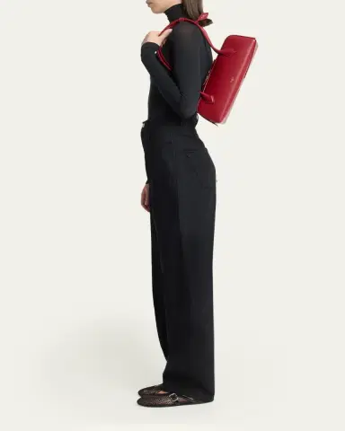Alaïa Le Teckel Medium Shoulder Bag in Leather | Thumbnail 5 Alaïa Le Teckel Medium Shoulder Bag in Leather | Thumbnail 5