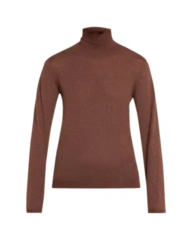 Brunello Cucinelli Shimmering Cashmere-Silk Knit Turtleneck Sweater | Thumbnail 1 Brunello Cucinelli Shimmering Cashmere-Silk Knit Turtleneck Sweater | Thumbnail 1