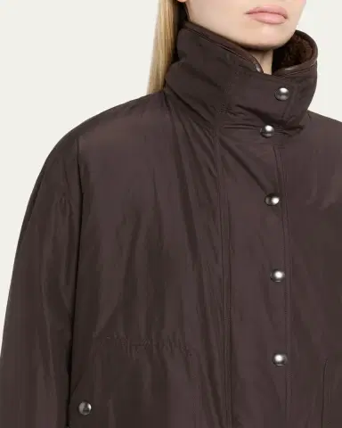 Brunello Cucinelli Curly Shearling Reversible Coat | Thumbnail 5 Brunello Cucinelli Curly Shearling Reversible Coat | Thumbnail 5