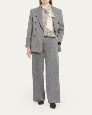 Brunello Cucinelli Couture Metallic Mohair Top | Thumbnail 2 Brunello Cucinelli Couture Metallic Mohair Top | Thumbnail 2