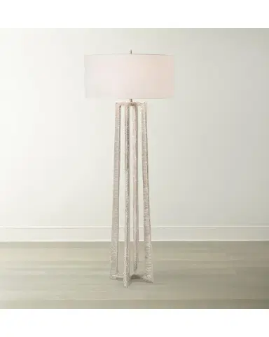 John-Richard Collection Nickel Plated Floor Lamp | Thumbnail 2 John-Richard Collection Nickel Plated Floor Lamp | Thumbnail 2