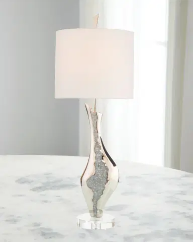 John-Richard Collection Glass Geode Table Lamp | Thumbnail 2 John-Richard Collection Glass Geode Table Lamp | Thumbnail 2