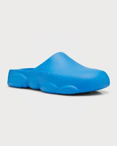 MOSCHINO Men's Bubble Teddy Rubber Slides | Thumbnail 3 MOSCHINO Men's Bubble Teddy Rubber Slides | Thumbnail 3