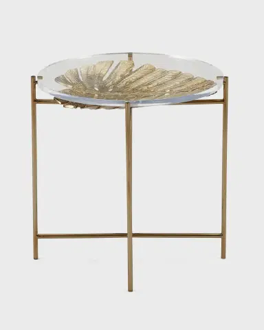 John-Richard Collection Palm Side Table | Thumbnail 2 John-Richard Collection Palm Side Table | Thumbnail 2