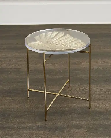 John-Richard Collection Palm Side Table | Thumbnail 1 John-Richard Collection Palm Side Table | Thumbnail 1