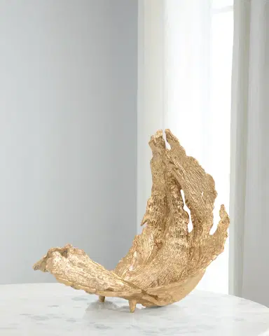 John-Richard Collection Small Time-Worn Leaf Sculpture | Thumbnail 1 John-Richard Collection Small Time-Worn Leaf Sculpture | Thumbnail 1
