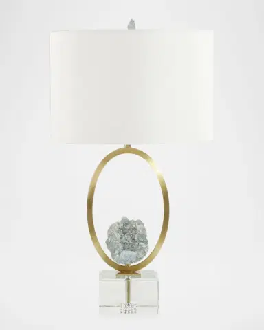 John-Richard Collection Crystal Geode 28" Table Lamp | Thumbnail 2 John-Richard Collection Crystal Geode 28" Table Lamp | Thumbnail 2