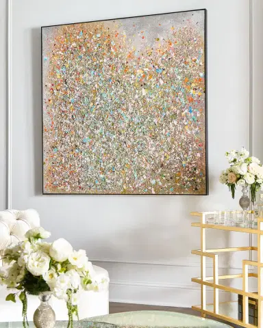 John-Richard Collection "Dancing Pigments II" Original Painting by Teng Fei | Thumbnail 2 John-Richard Collection "Dancing Pigments II" Original Painting by Teng Fei | Thumbnail 2