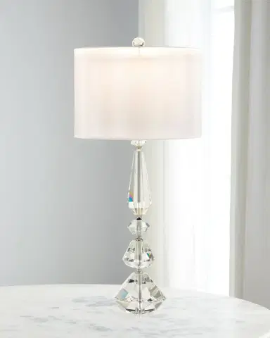 John-Richard Collection Balustered 26" Crystal Table Lamp | Thumbnail 2 John-Richard Collection Balustered 26" Crystal Table Lamp | Thumbnail 2