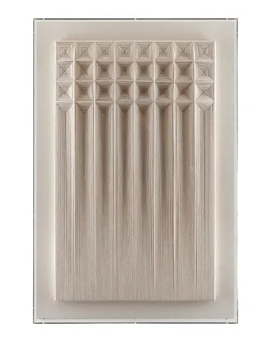 John-Richard Collection "Faceted Fabric" Textural Wall Art | Thumbnail 1 John-Richard Collection "Faceted Fabric" Textural Wall Art | Thumbnail 1