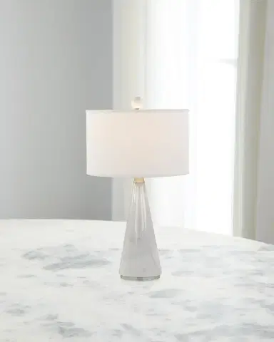 John-Richard Collection Kegel 29" Marble Table Lamp | Thumbnail 2 John-Richard Collection Kegel 29" Marble Table Lamp | Thumbnail 2