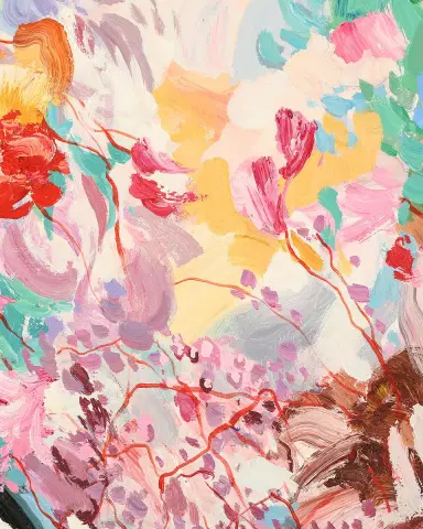 John-Richard Collection "Colorful Canopy" Original Painting | Thumbnail 3 John-Richard Collection "Colorful Canopy" Original Painting | Thumbnail 3