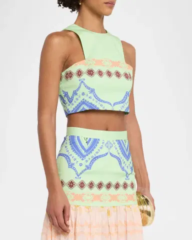 MISA Los Angeles Emi Crop Top | Thumbnail 4 MISA Los Angeles Emi Crop Top | Thumbnail 4