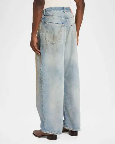 Acne Studios Men's 2023 U Penicil Dirty-Effect Jeans | Thumbnail 3 Acne Studios Men's 2023 U Penicil Dirty-Effect Jeans | Thumbnail 3
