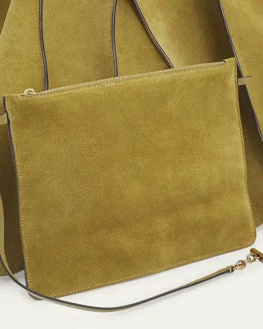 Ulla Johnson Adria Large Wavy Suede Tote Bag | Thumbnail 5 Ulla Johnson Adria Large Wavy Suede Tote Bag | Thumbnail 5
