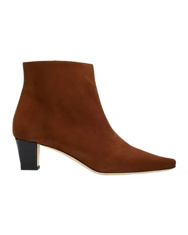 Manolo Blahnik Jaima Suede Ankle Boots | Thumbnail 1 Manolo Blahnik Jaima Suede Ankle Boots | Thumbnail 1