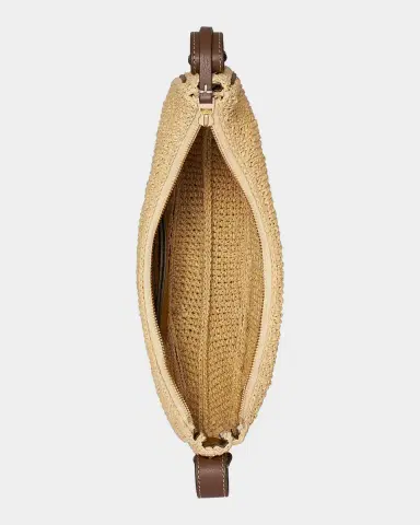 Tory Burch Woven Half Moon Bag | Thumbnail 3 Tory Burch Woven Half Moon Bag | Thumbnail 3