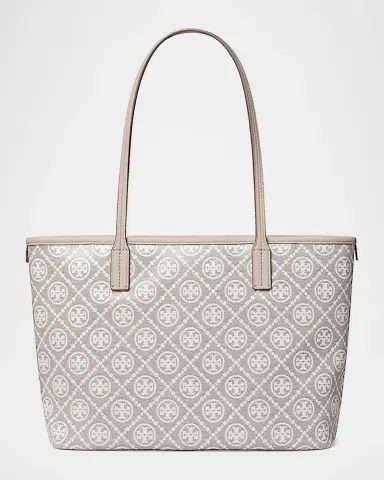 Tory Burch T Monogram Coated Canvas Tote Bag | Thumbnail 6 Tory Burch T Monogram Coated Canvas Tote Bag | Thumbnail 6