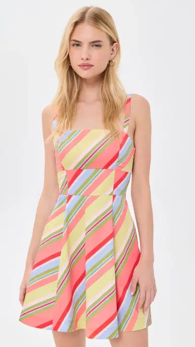 Hill House Home The argot Mini Dress Horizon Stripe | Thumbnail 2 Hill House Home The argot Mini Dress Horizon Stripe | Thumbnail 2