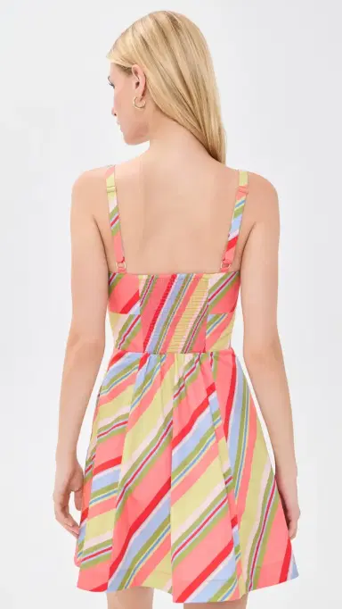 Hill House Home The argot Mini Dress Horizon Stripe | Thumbnail 3 Hill House Home The argot Mini Dress Horizon Stripe | Thumbnail 3