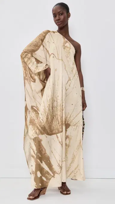 DIARRABLU atu Maxi Dress Dorada Gold | Thumbnail 5 DIARRABLU atu Maxi Dress Dorada Gold | Thumbnail 5