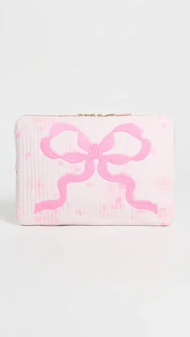 LoveShackFancy Laptop Case Blushing Blonde One Size | Thumbnail 2 LoveShackFancy Laptop Case Blushing Blonde One Size | Thumbnail 2