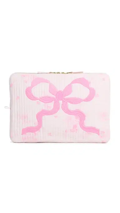 LoveShackFancy Laptop Case Blushing Blonde One Size | Thumbnail 6 LoveShackFancy Laptop Case Blushing Blonde One Size | Thumbnail 6