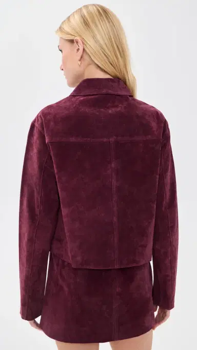 BLANKNYC Wine O'clock Jacket Wine O'Clock | Thumbnail 3 BLANKNYC Wine O'clock Jacket Wine O'Clock | Thumbnail 3
