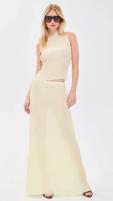 Lioness Ford Maxi kirt oft Lemon | Thumbnail 5 Lioness Ford Maxi kirt oft Lemon | Thumbnail 5
