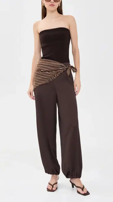 Vince Plisse Crinkle Balloon Pants | Thumbnail 5 Vince Plisse Crinkle Balloon Pants | Thumbnail 5