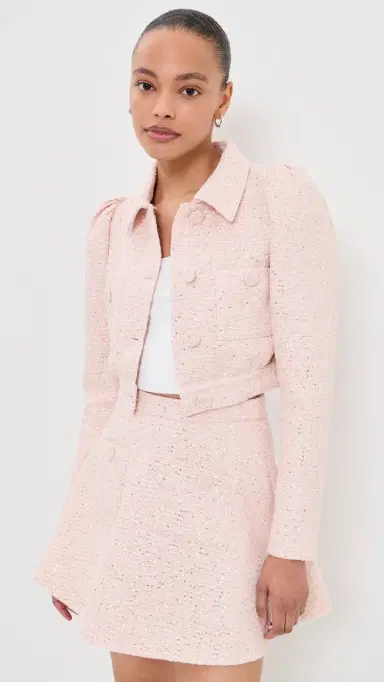 Bardot Bennett Boucle Jacket | Thumbnail 2 Bardot Bennett Boucle Jacket | Thumbnail 2