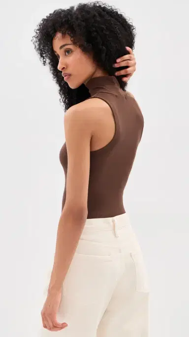 LE BOP Carolyn Thong Bodysuit Chocolate | Thumbnail 3 LE BOP Carolyn Thong Bodysuit Chocolate | Thumbnail 3