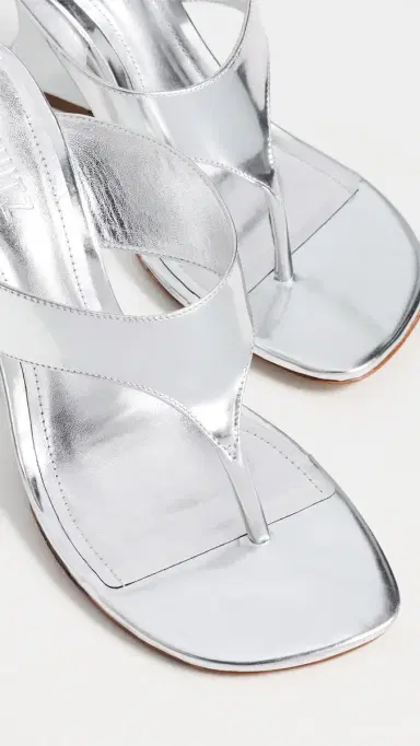 Schutz Maya Wedge Sandals Prata | Thumbnail 6 Schutz Maya Wedge Sandals Prata | Thumbnail 6